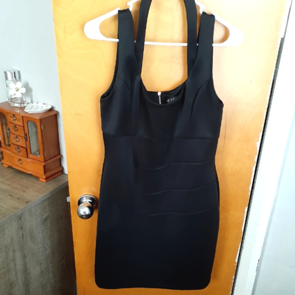 Guess Bodycon Dress with Halter Size 12